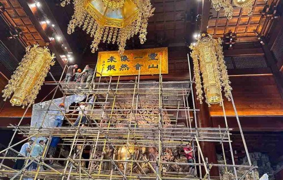 道观加固效果图加施工图，一站式预算，加固道教建筑基础