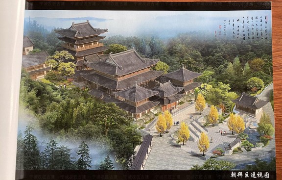 福建古建设计团队，承接福建仿古寺庙鸟瞰图制作与施工图绘制