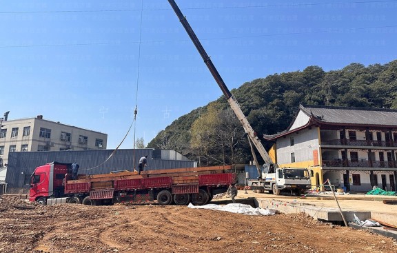 安徽道观仿古建筑设计施工图出图，黄山设计与施工企业快速交付