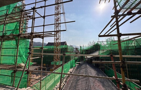 湖北道教建筑群装修装饰工程图，荆门设计与施工公司专业绘制