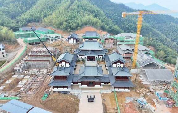 古建筑公司承接宫观工程，含设计效果图及施工方案