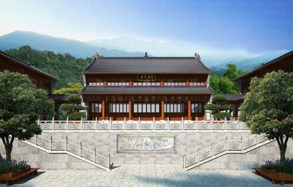 珠海古建设计中心，承揽珠海古寺庙修缮保护工程图纸落地与施工