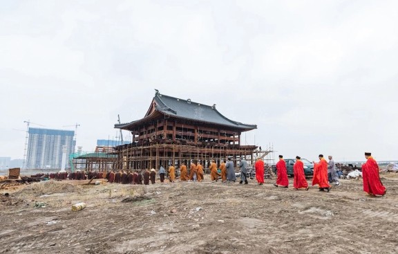 兴化寺庙建筑设计，兴化寺庙布局方案设计施工，匠心典范全新布局