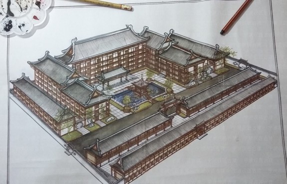 临安古建设计事务所，承接临安寺庙古建保护修缮工程图纸与施工