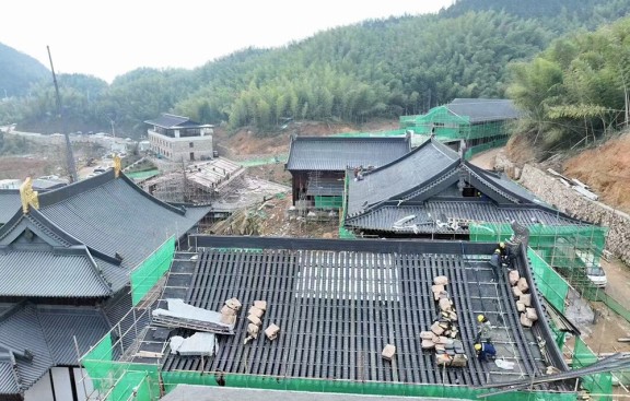 吉林道观仿古建筑设计方案，设计与施工企业专业定制