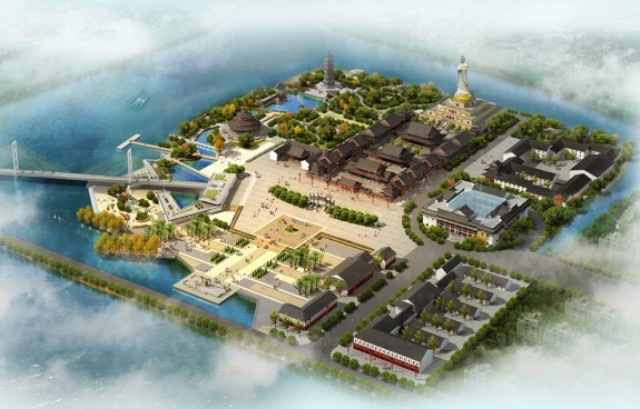 寺庙设计，融合古今，意境深远