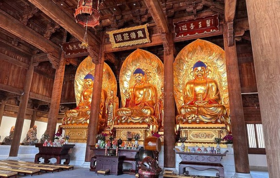 海盐古建设计师团队，承揽海盐仿古寺院效果图设计与施工图落地