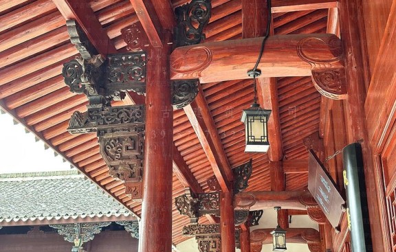 完成道观施工图，并出具道教建筑设计鸟瞰图预算