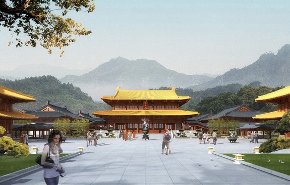 寺庙加固施工图，并出具效果图预算，加固寺院建筑结构