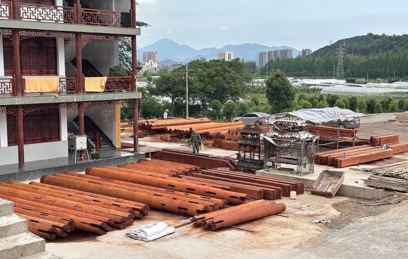 桐乡古建设计事务所，承接桐乡寺庙园林施工图设计与效果图制作