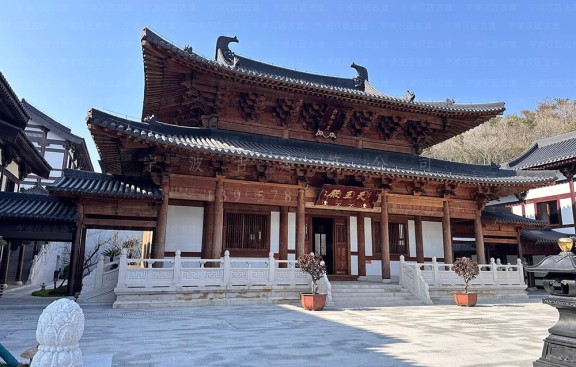 道观的设计效果图与布局，古建筑公司一站式施工并预算