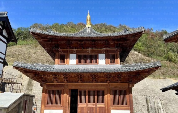 提供宫观翻新布局与平面图，一站式施工图深化及预算，翻新道教建筑立面