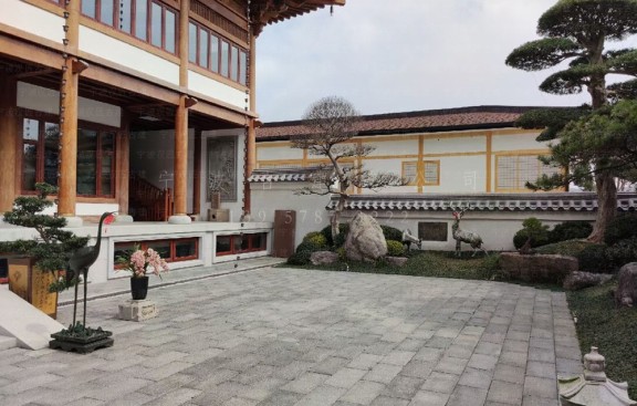 浙江平湖寺院仿古建筑施工图与装修图一体化出图