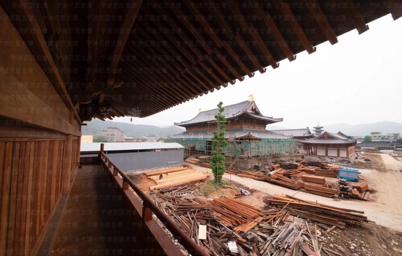 浙江道观整体规划设计图纸，余姚设计与施工企业精心绘制