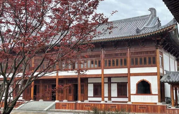 浙江省寺庙彩绘修复，传统工艺匠心绘就文化新生