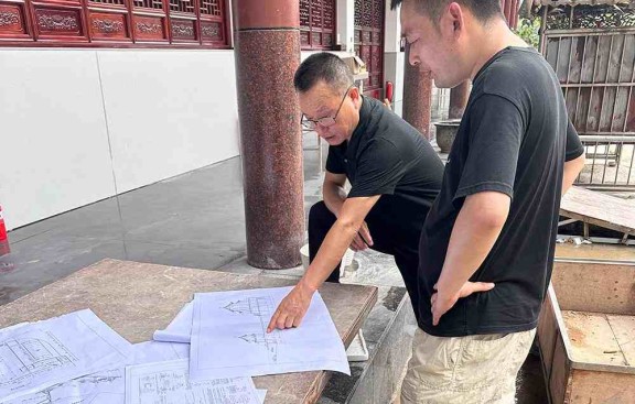 山西道观仿古建筑装修装饰，吕梁设计与施工一体化专家一站式服务