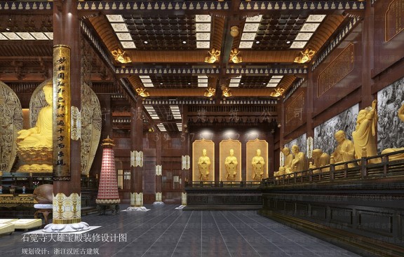 吉林省寺庙大殿翻新 吉林专业施工团队修旧如旧