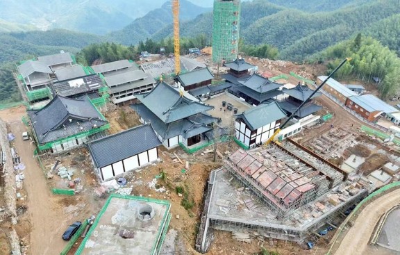 道观的施工图与效果图，道教建筑设计总包控预算