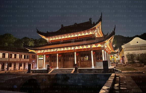 古建筑公司出具小型道观鸟瞰图，并完成施工图深化及方案