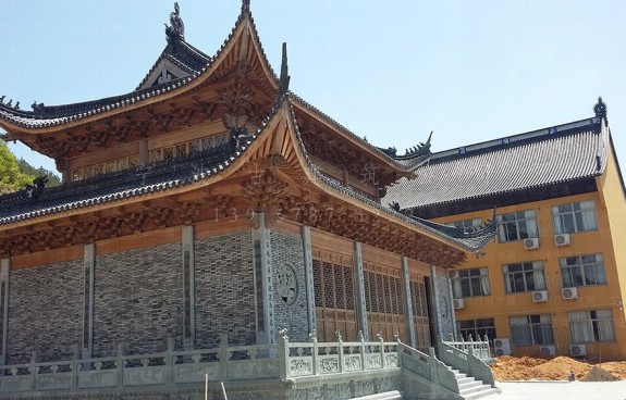 古建筑公司出具大型道观平面图，总包设计效果图及装修并预算