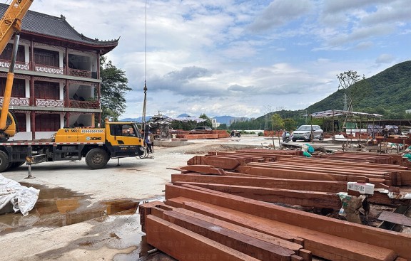 承接临安仿古寺院建筑工程图纸设计