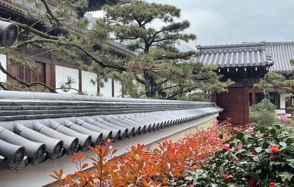 古建筑公司出具大型道观布局，并制作小型项目鸟瞰图及预算