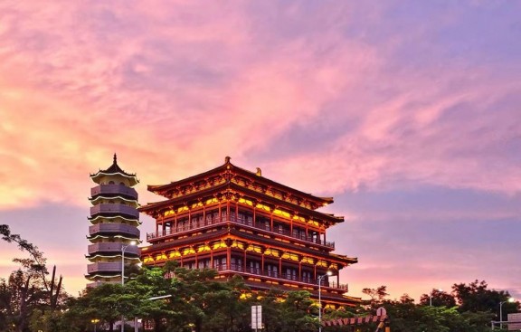 古建筑影壁设计，大门内外的独立墙体艺术