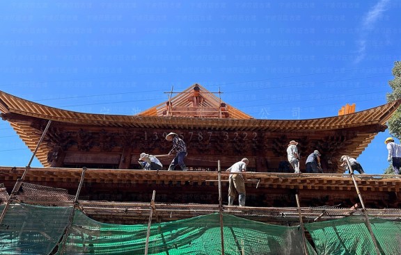 承接四川仿古寺庙建筑鸟瞰图项目与效果图设计