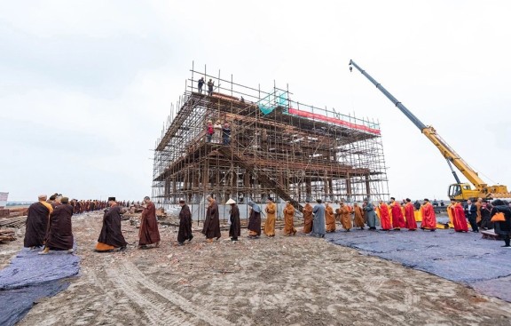 宫观重建全套施工图加鸟瞰图，一站式并提供预算清单，符合道教建筑规范