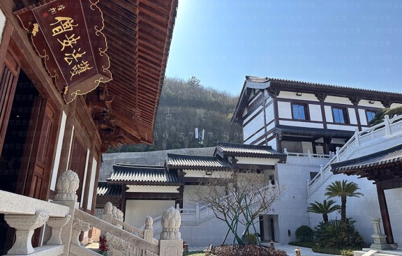 四川道教建筑群鸟瞰图施工图设计，设计与施工团队专业高效