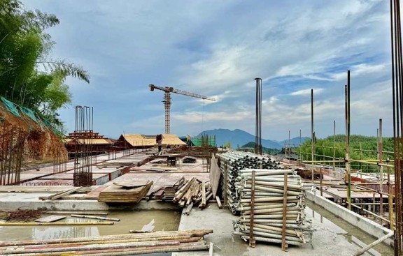 湖南道观整体布局施工图纸，长沙设计与施工团队精准绘制