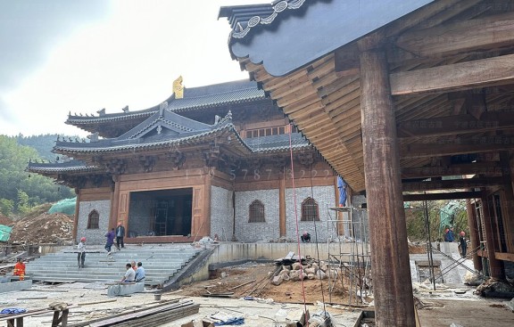 宫观整体布局与施工图设计，总承包并出具预算书