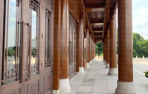 从道观鸟瞰图到平面图，古建筑公司完成小型施工图及报价