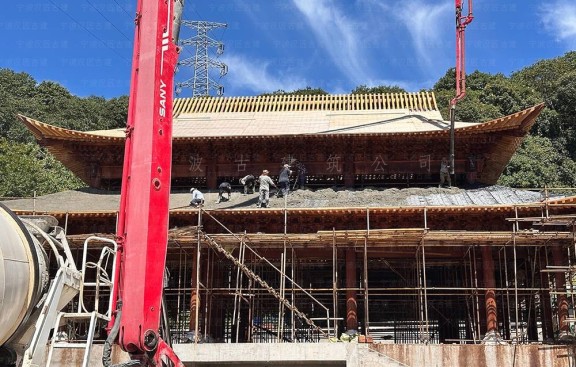 杭州古建筑设计工作室，承揽杭州仿古寺院效果图施工图一体化