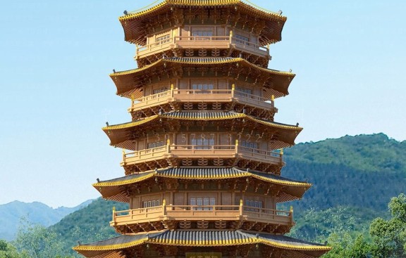 青岛古建设计单位，承接青岛寺院古建保护修缮与效果图设计