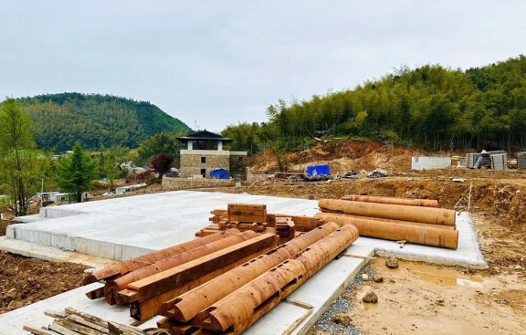 道观装修装饰加平面图，古建筑公司总包大型设计效果及方案