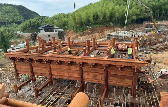 专注山东道观建筑效果图鸟瞰图制作，枣庄专业设计与施工单位