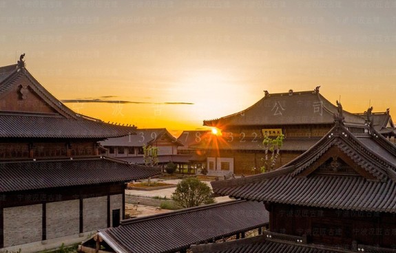 宫观装修工程，提供道教建筑设计鸟瞰图预算